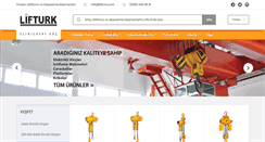 Desktop Screenshot of lifturk.com
